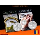 2 Euro Andorra 2021 1x Krönung von Meritxell 1x...