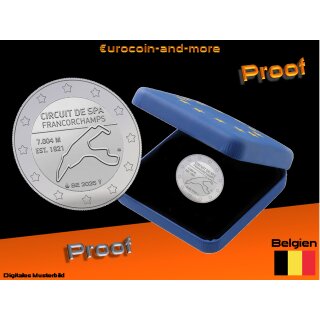 2 Euro Belgien 2025 Rennstrecke Spa-Francorchamps -PP/Proof