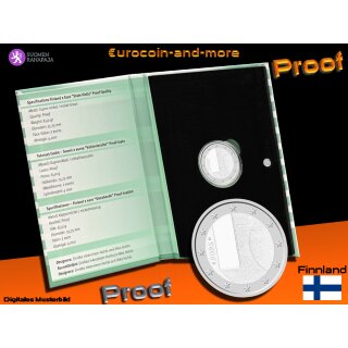 2 Euro Finnland 2025 - Staatsbesuche Finnlands – Diplomatie und Außenpolitik PP/Proof