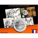 2 Euro Frankreich 2025 Louvre Museum in Coincard
