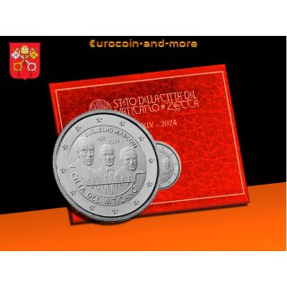 2 Euro Vatikan 2024 150. Geburtstag von Guglielmo Marconi