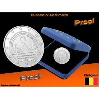 2 Euro Belgien 2024 EU Ratspräsidentschaft PP/Proof