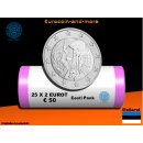 25 x 2 Euro Estland 2022 35 Jahre Erasmus Programm -Rolle-